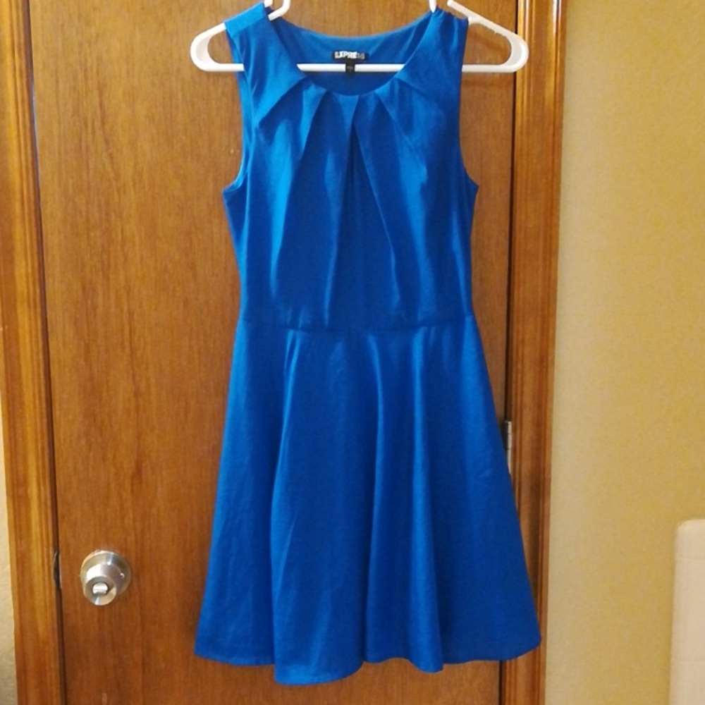 Express. Little blue dress. Size 2. GUC.
